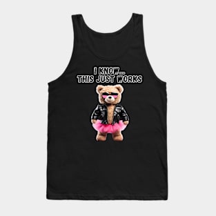 Badass Fashion Teddy Bear Tank Top